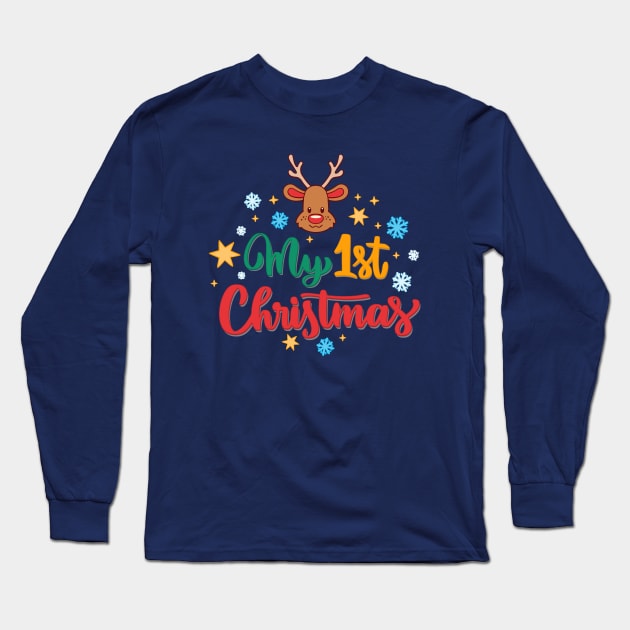 My first Christmas Long Sleeve T-Shirt by Yurko_shop